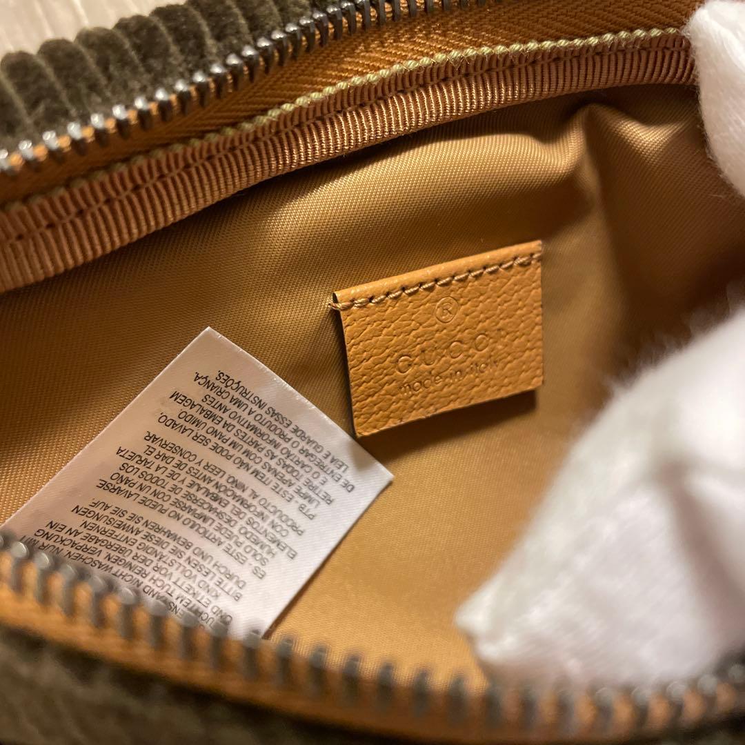 HA1076 GUCCI チルドレンズ インターロッキングG ボディバッグ