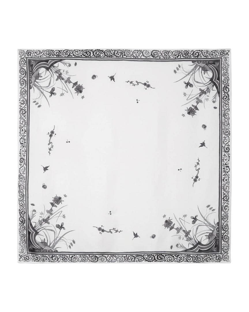 小物 mame kurogouchi Hand Printed Silk Scarf