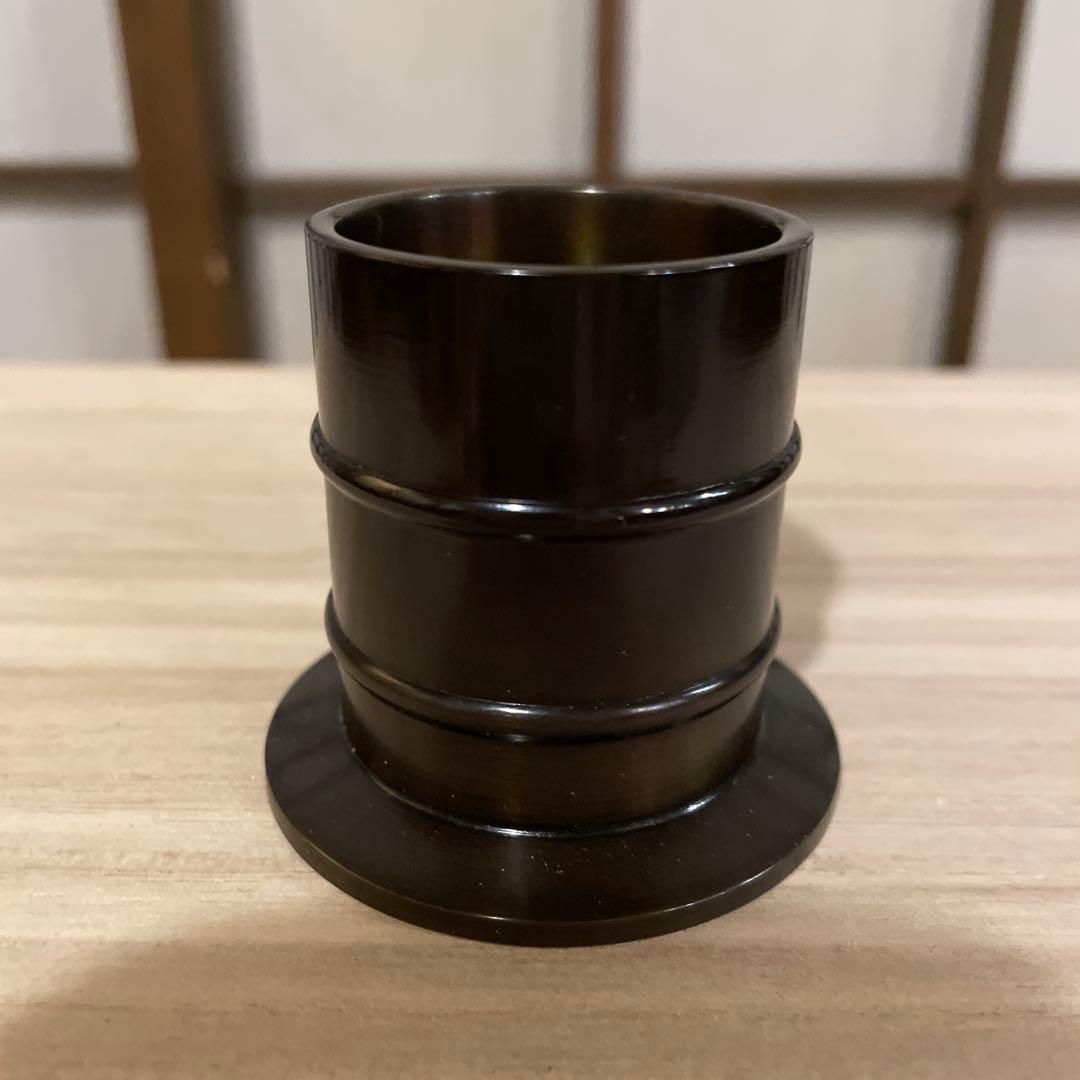 茶道具 鋳造師『金谷浄雲』(造)の利休型【唐銅 皆具】共箱　※美品