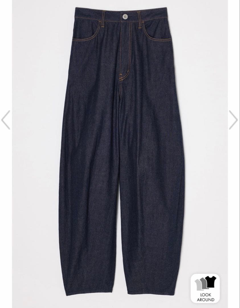 今年発売 極美品✨nagonstans 8ozデニム 立体カーブデニムPT