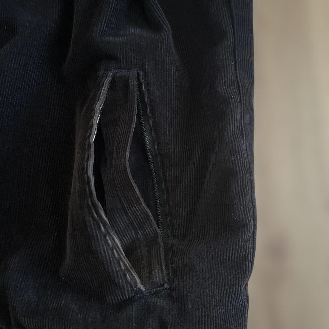 BLUCO コーデュロイ　ダービージャケット　ブラック　XL