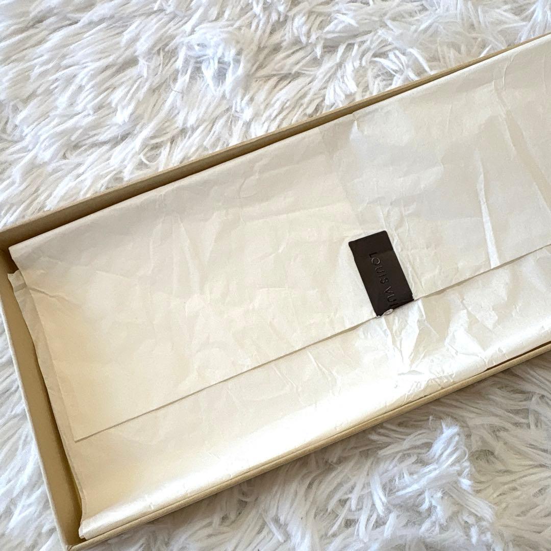 未使用級✨ルイヴィトン モノグラム ネクタイ ブラウン シルク 高級感 箱付き