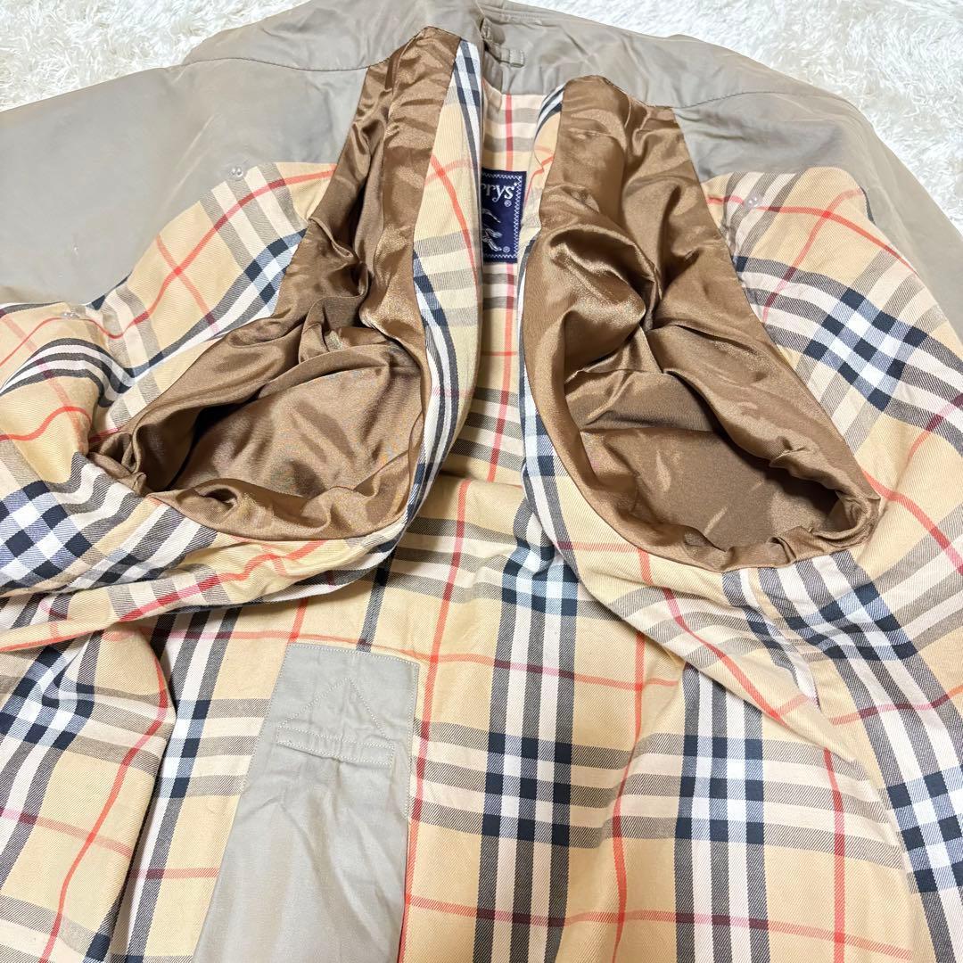 バーバリー トレンチコート ノバチェック ダブル ユニセックス L〜XLサイズ