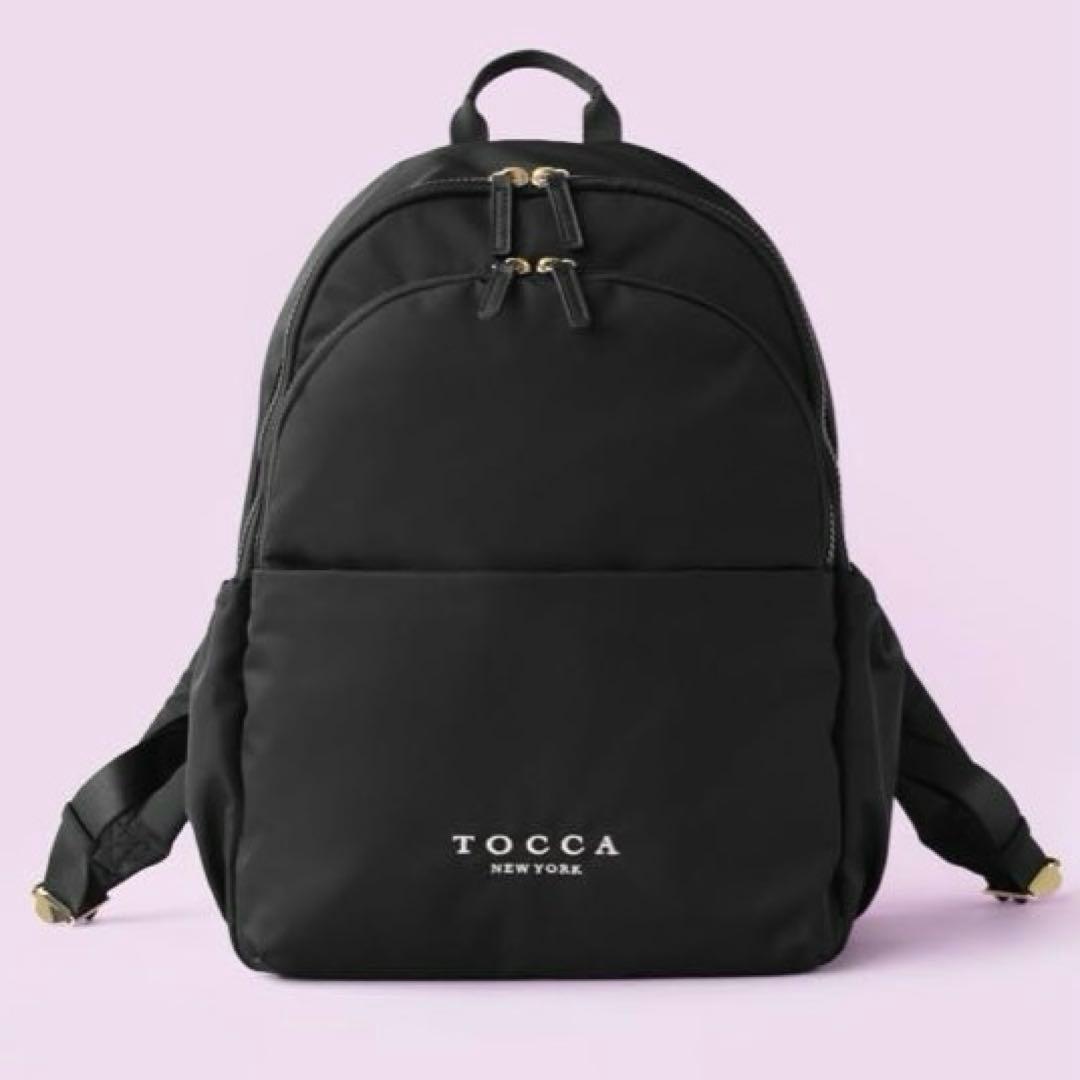 【美品】TOCCA COLLINA BACKPACK リュック 黒
