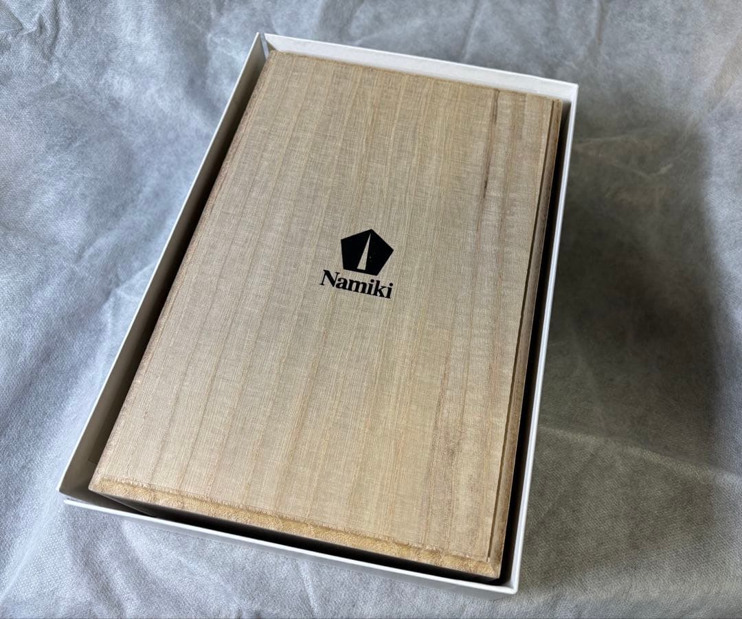 Namiki 赤 万年筆 木箱付き　ペン先20号のB（太字）