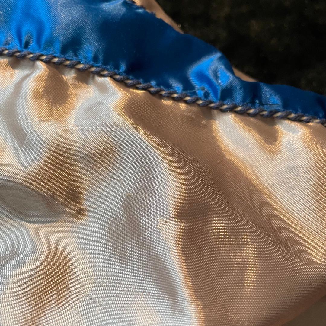 【希少】70’s 別珍 ビンテージリバーシブルスカジャン 両面刺繍 スーベニア