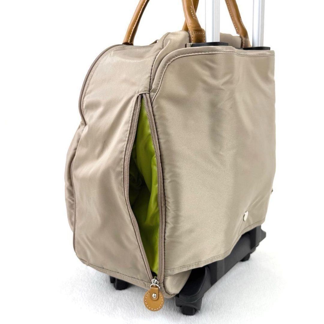 カナナプロジェクト キャリーバッグ キャリーケース 4輪 機内持込み可 ベージュ