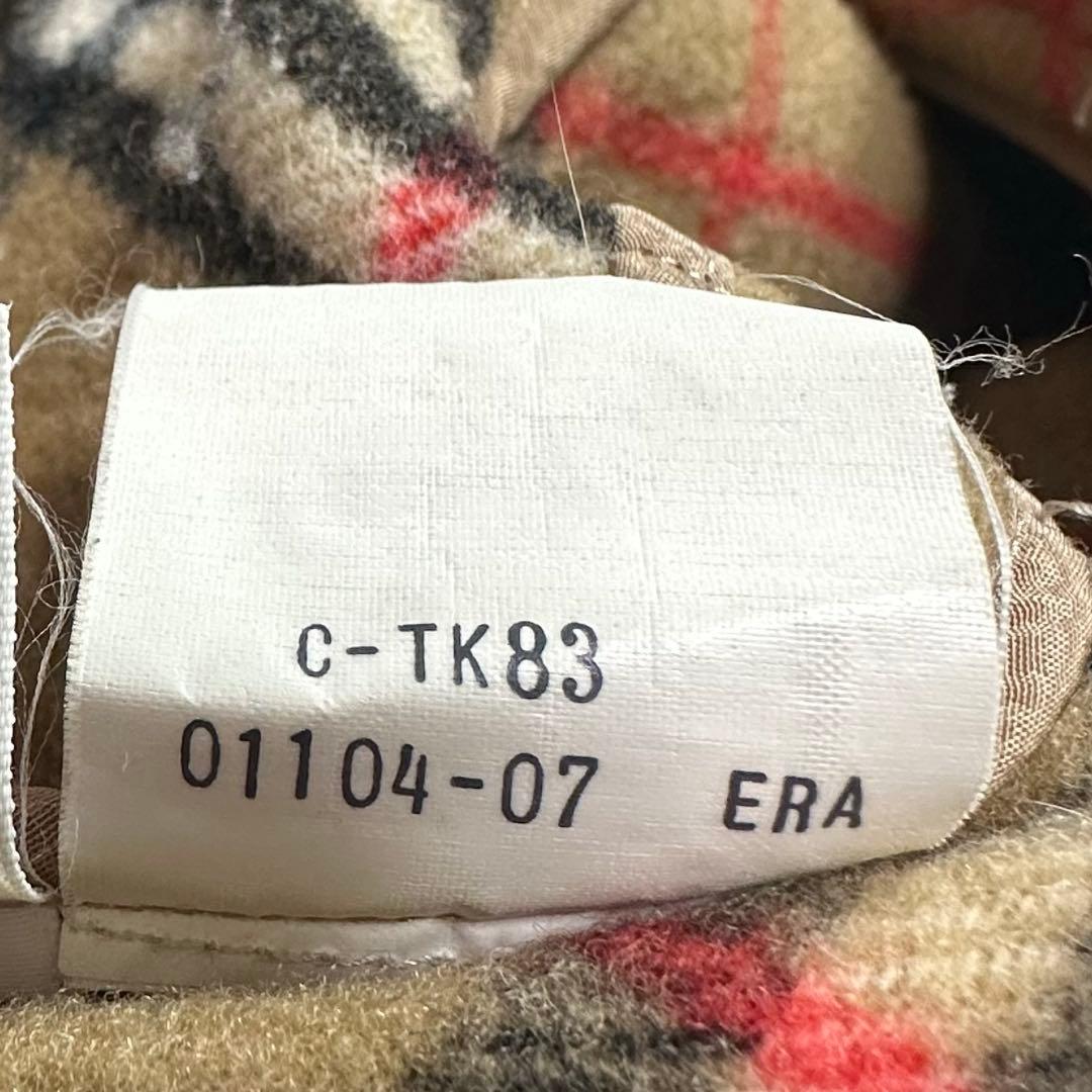 バーバリー♡ダッフルコート　ノバチェック ウール　ハニーベージュ