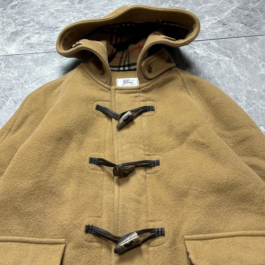 バーバリー♡ダッフルコート　ノバチェック ウール　ハニーベージュ