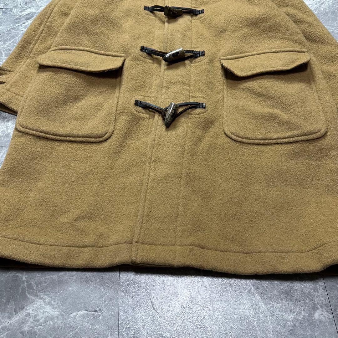 バーバリー♡ダッフルコート　ノバチェック ウール　ハニーベージュ