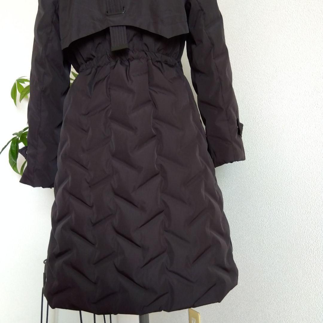 design aeraデザインアエラ　　ダウンロングコート　黒