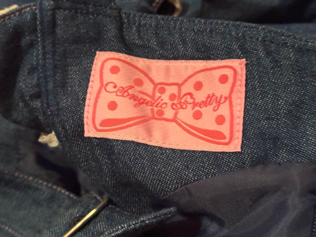 Angelic Pretty Candyデニムジャンパースカート