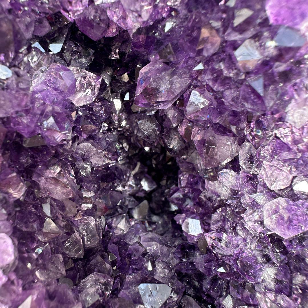 特売❣️天然石 アメジストのドーム　置物D.467