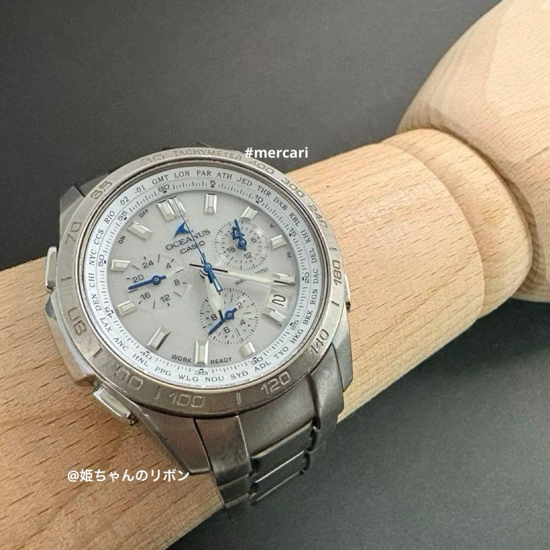 CASIO オシアナス　OCW-600TDJ-7AJF 電波ソーラー