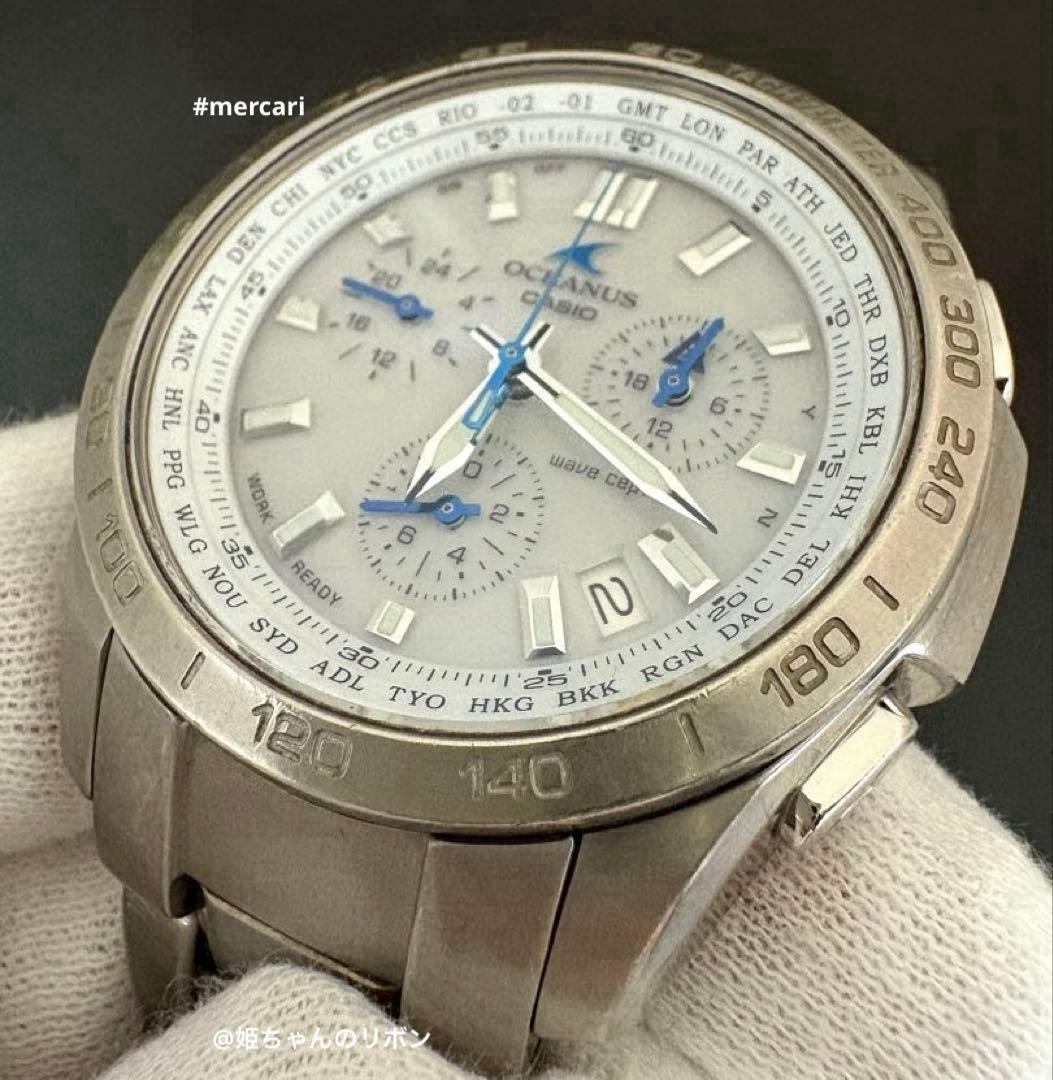 CASIO オシアナス　OCW-600TDJ-7AJF 電波ソーラー