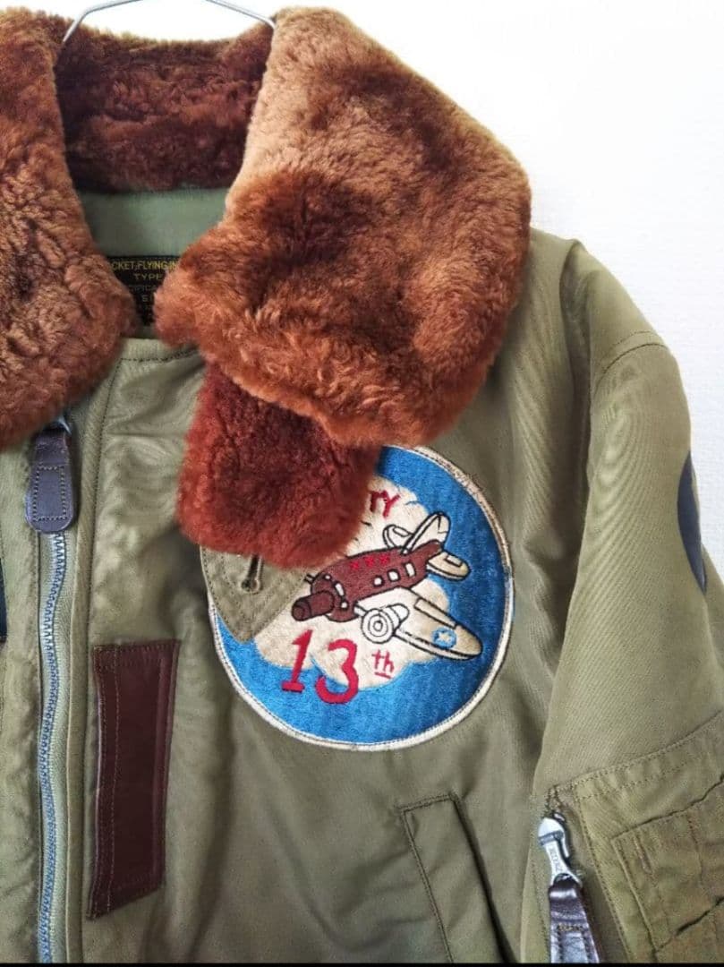 Buzz Rickson's/B-15B Crown zipper希少 M品番