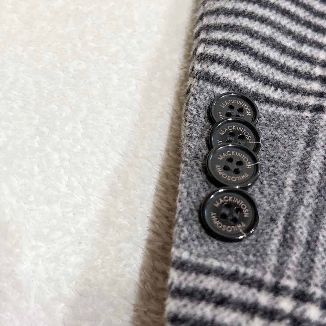 ほぼ未使用✨　マッキントッシュ　チェスターコート　ウール　スーパー120