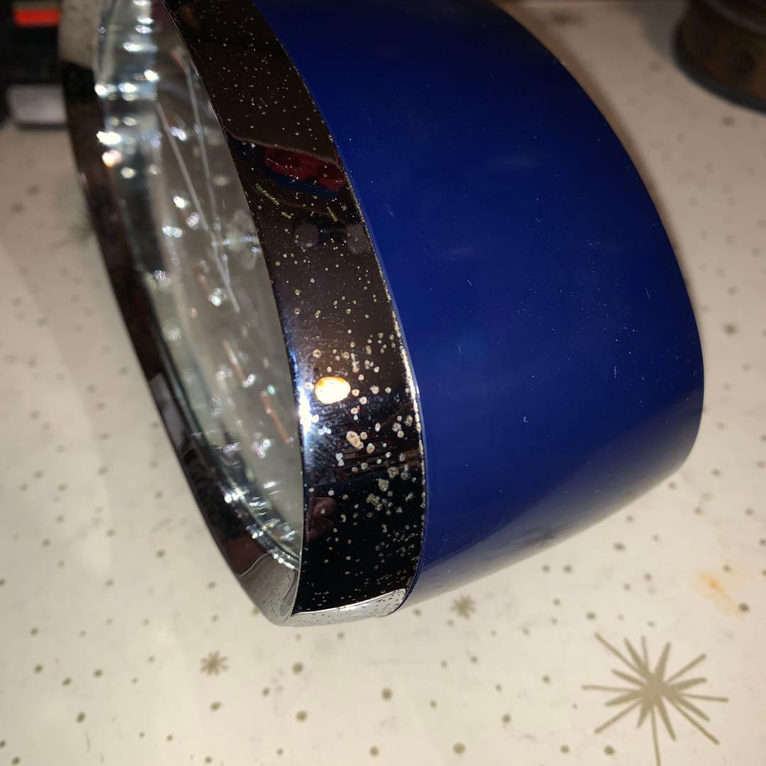 昭和レトロ　動作品　CITIZEN シチズン ゼンマイ時計　スペースエイジ