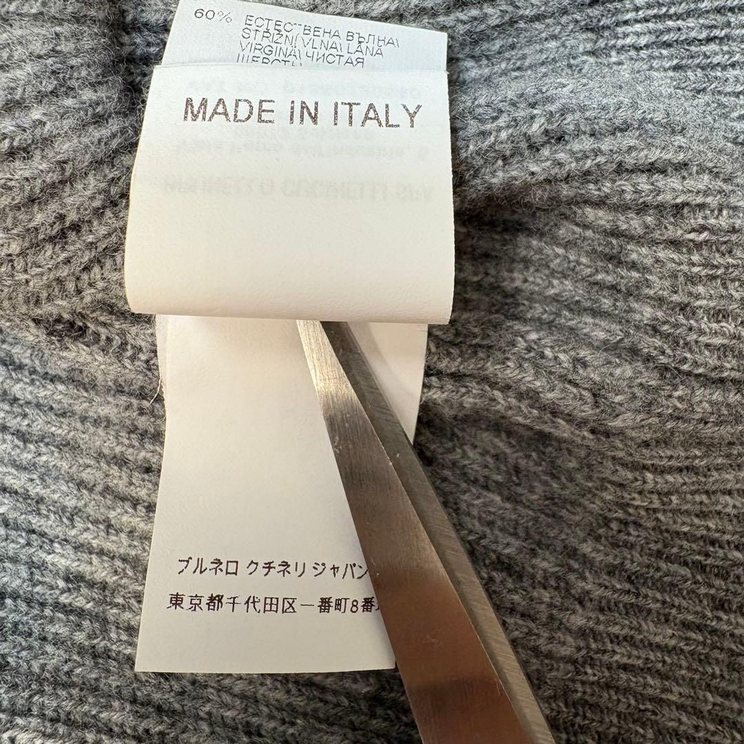BRUNELLO CUCINELLI カシミヤ シルク ニットジャケット 46