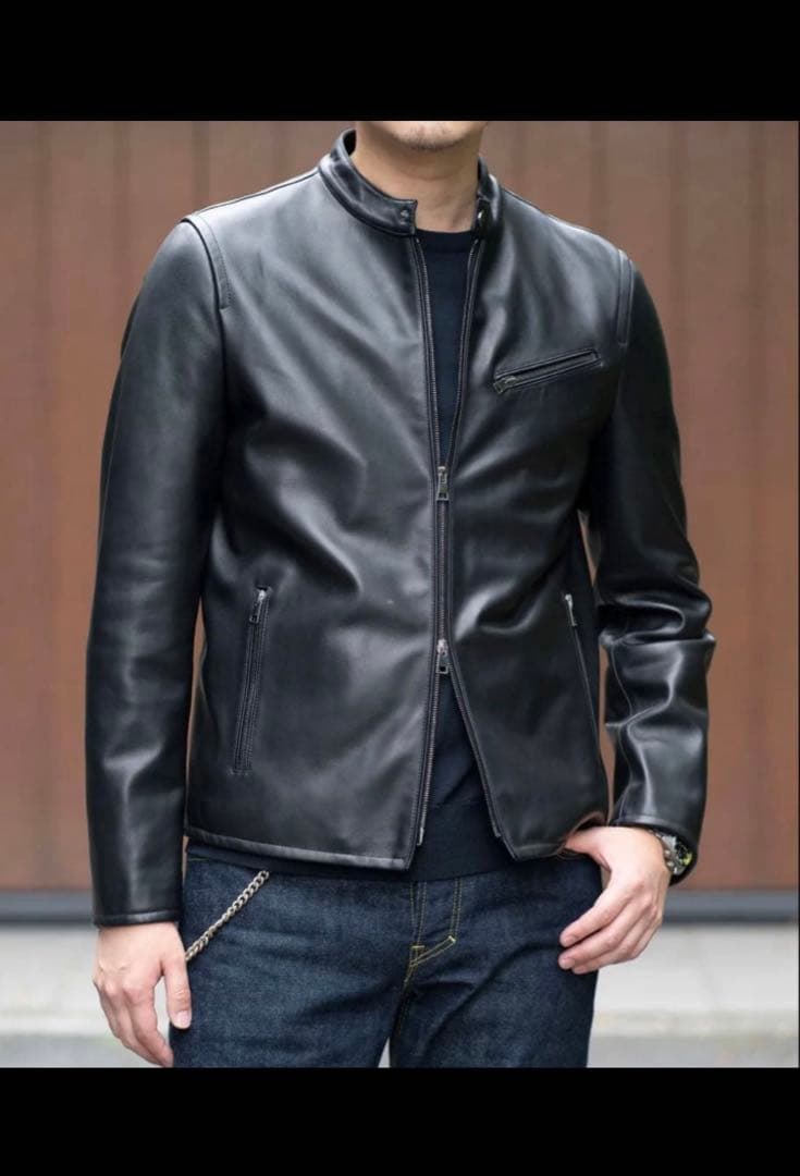 MOLEC モレック ラムレザー ライダース