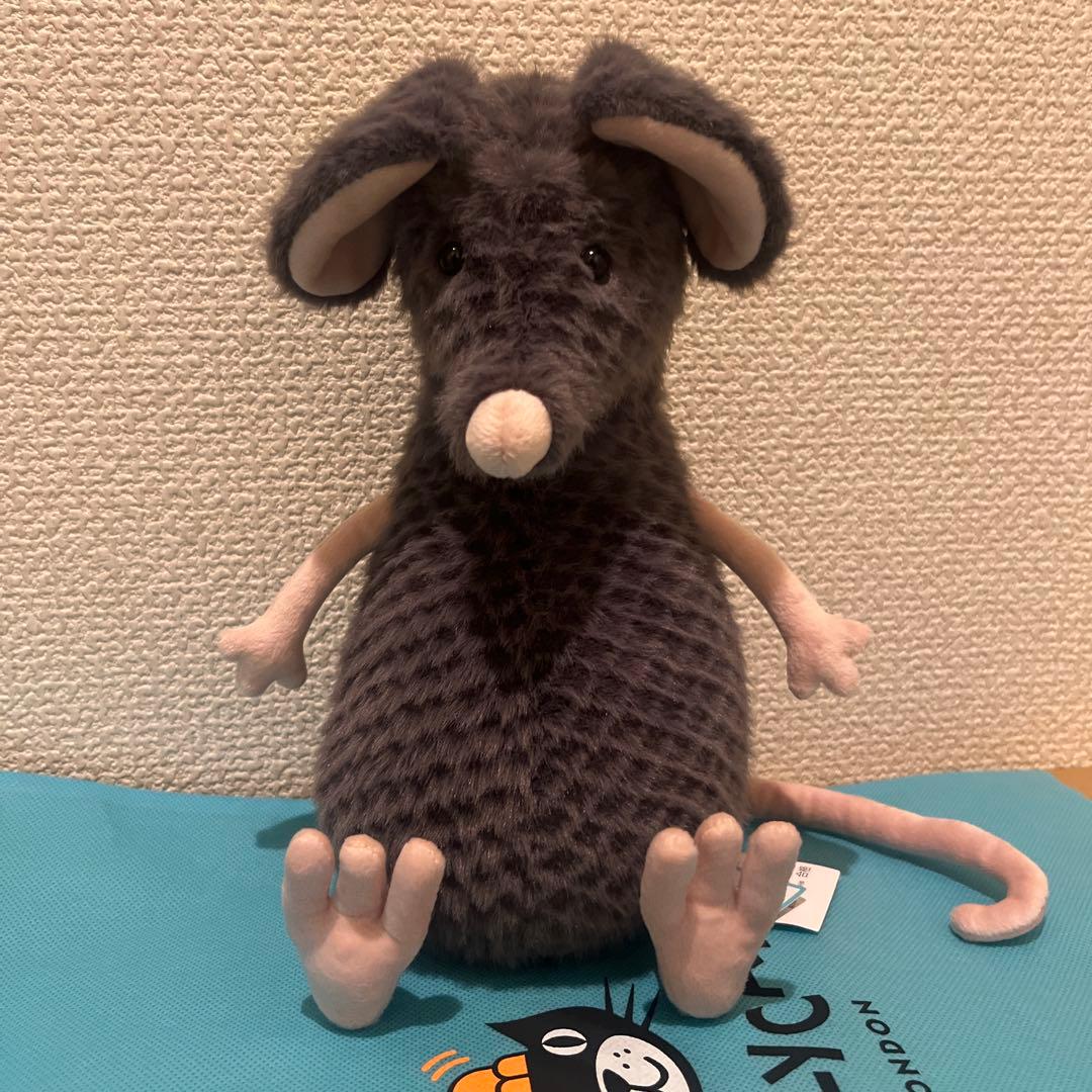 ジェリーキャット ネズミ　マウス　Lachlan Sad Ratぬいぐるみ
