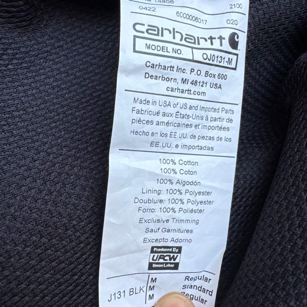 カーハート　アクティブジャケット　USA製