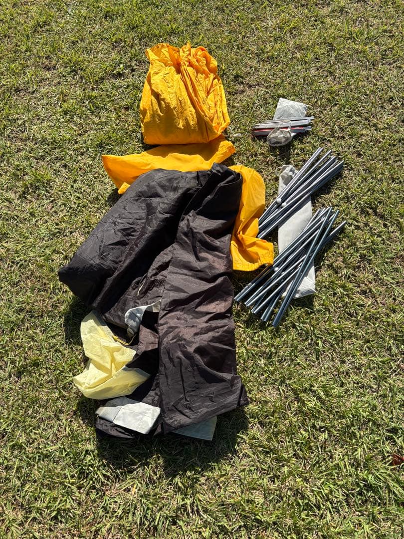 PROMOTE VL-32 軽量2人用 山岳ドーム型テント イエロー