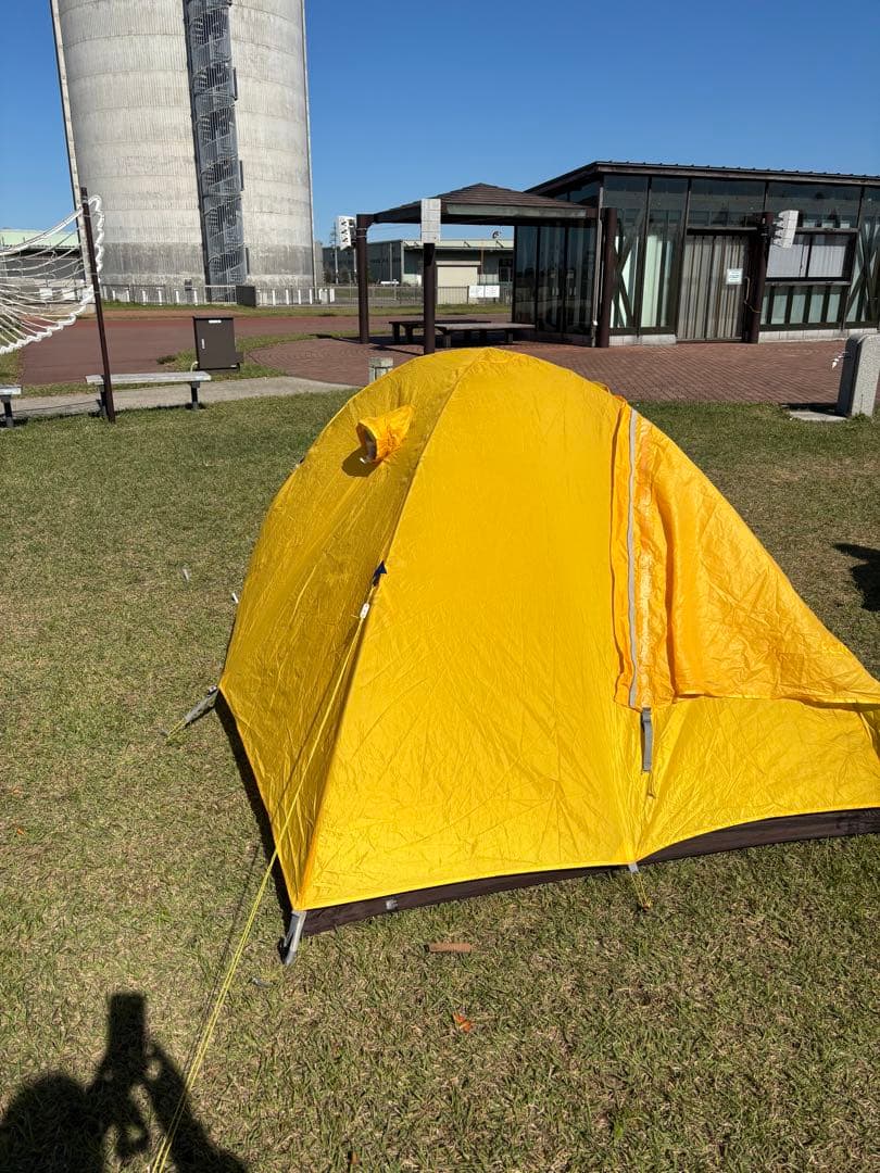 PROMOTE VL-32 軽量2人用 山岳ドーム型テント イエロー