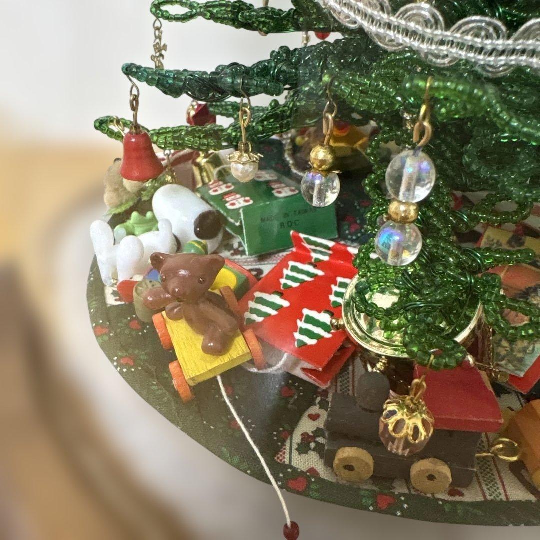【ちゃんとも】ビーズクリスマスツリー