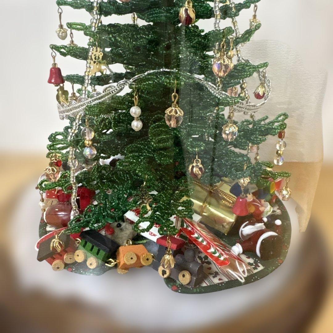 【ちゃんとも】ビーズクリスマスツリー