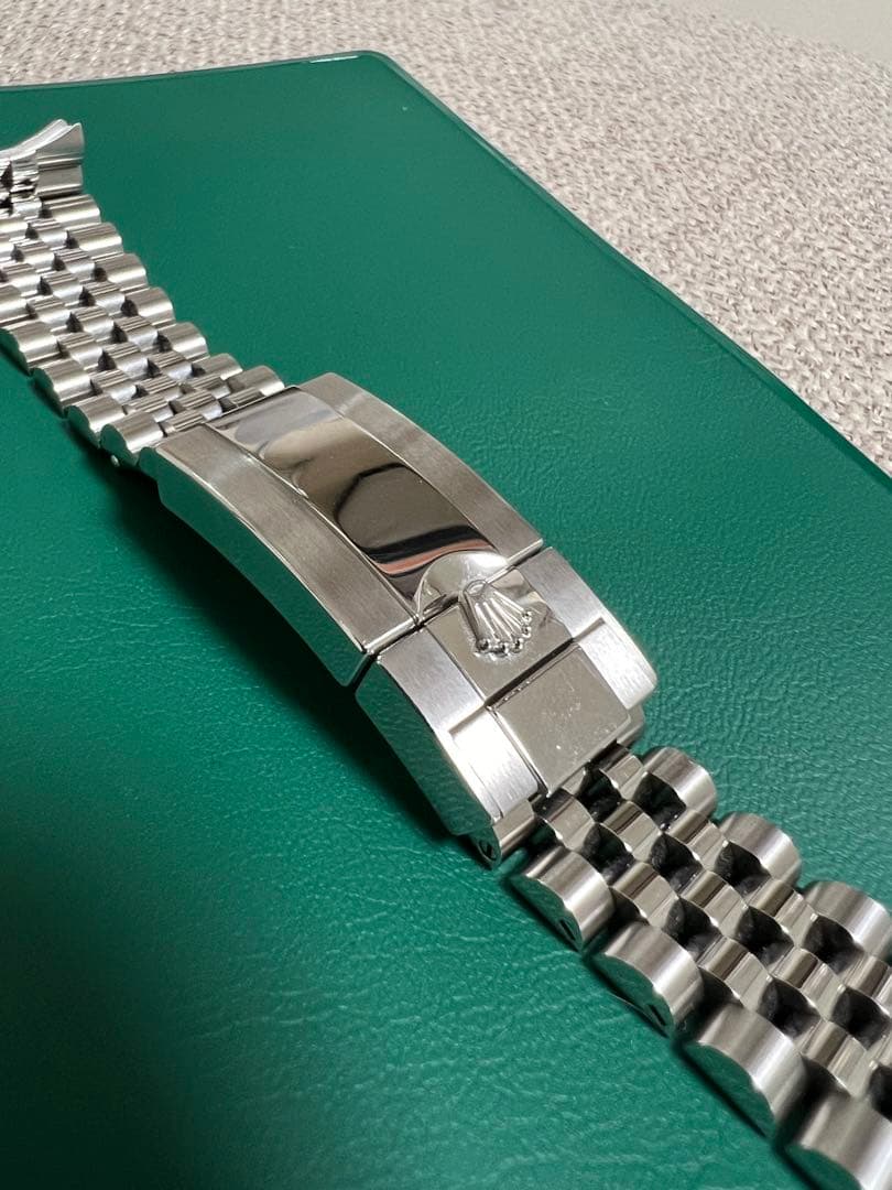 美品純正 現行ロレックスジュビリーブレス M126710BLNR