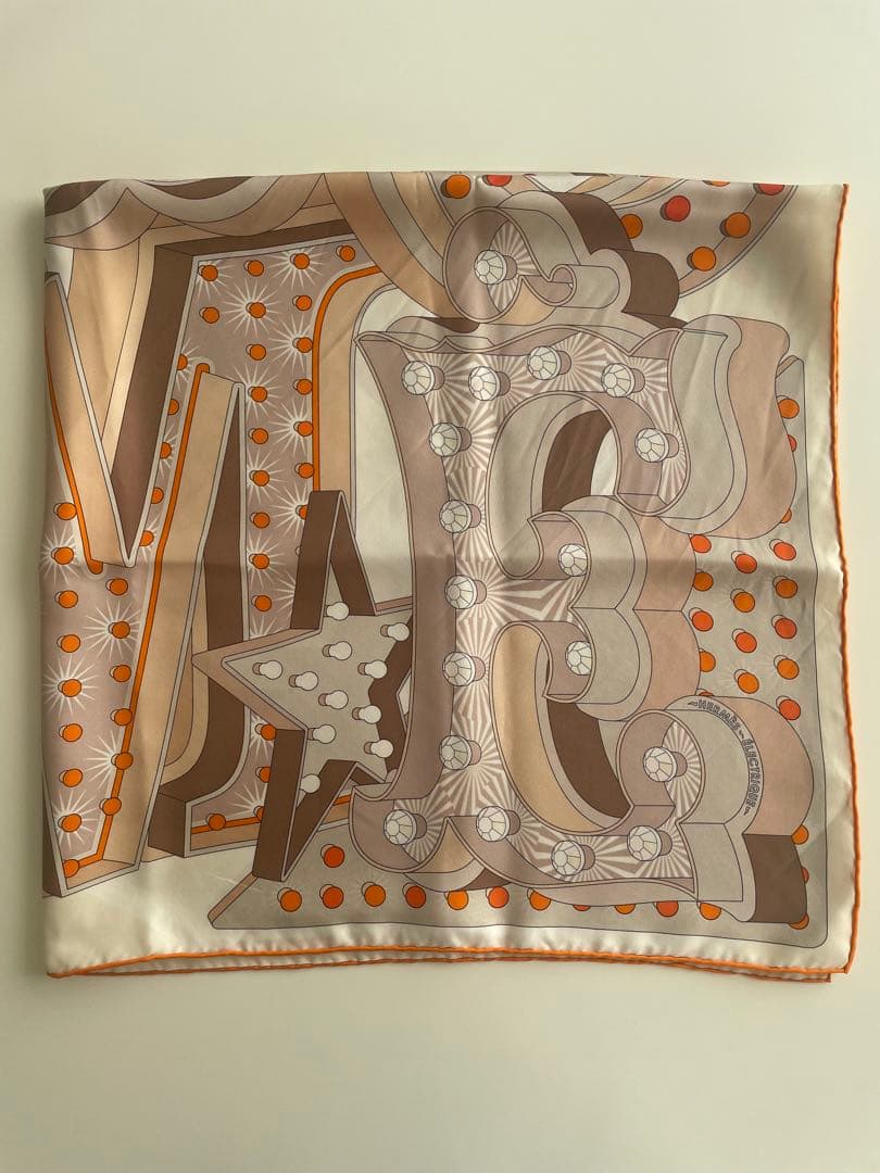 【エルメス】シルクスカーフ90センチ