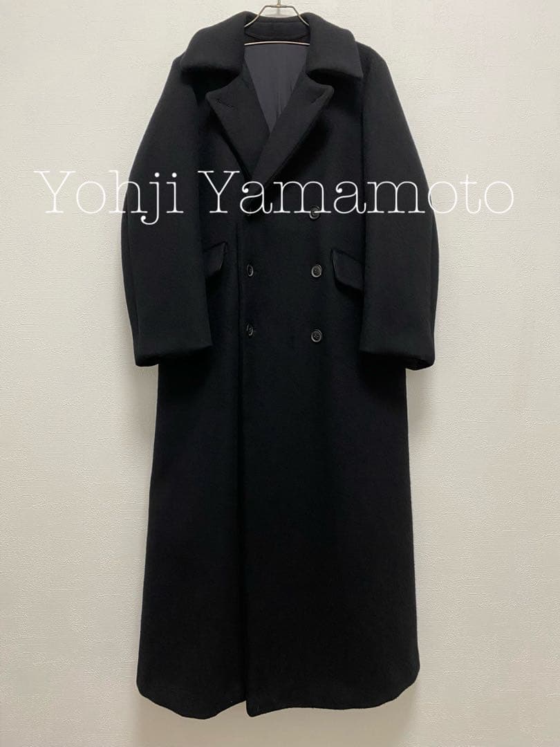 Yohji Yamamoto ヨウジヤマモト / ウールギャバジンロングコート