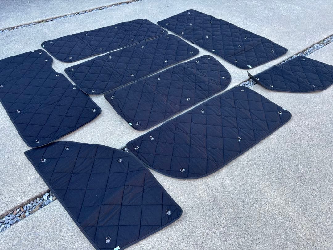 Aizu ハイエース 200系 マルチシェード ブラッキー 一台分