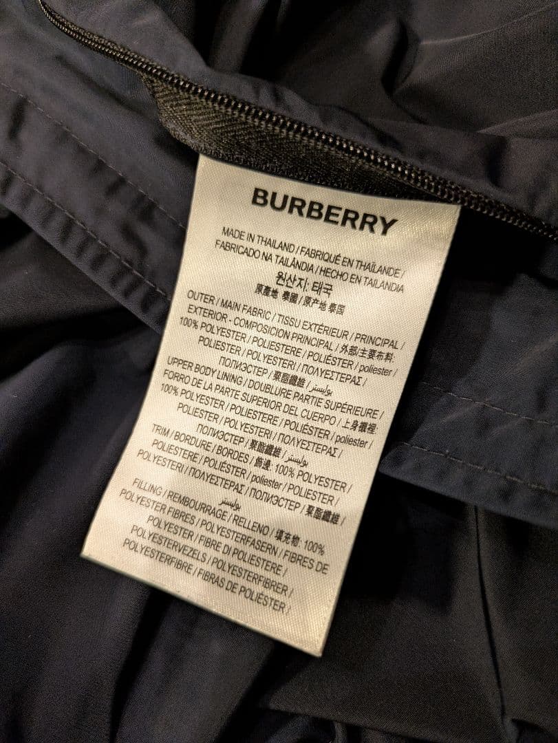Burberryジャケット44 ネイビー