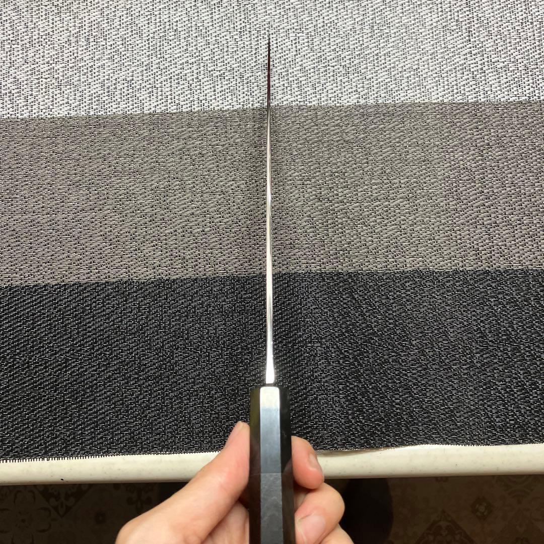 本焼　フグ引き包丁　天然砥石で本刃付け済み❗️