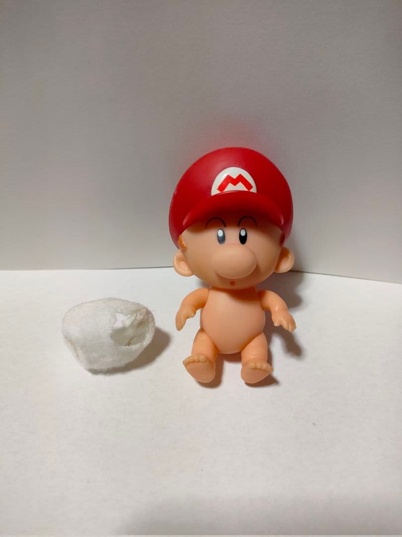 【当時】スーパーマリオ ヨッシーアイランド ベビーマリオ フィギュア ぬいぐるみ