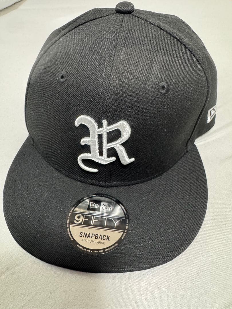 新品タグ付　RIEHATA×atmos pink×NEWERA キャップ　M/L