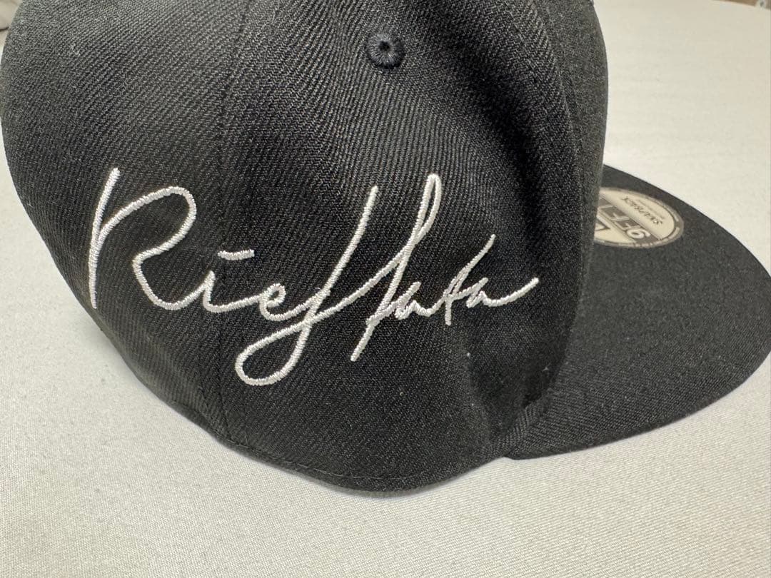 新品タグ付　RIEHATA×atmos pink×NEWERA キャップ　M/L