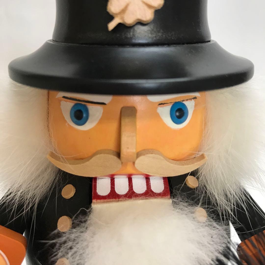 木製 くるみ割り人形 約23cm ドイツ製 ミュラー社 煙突掃除