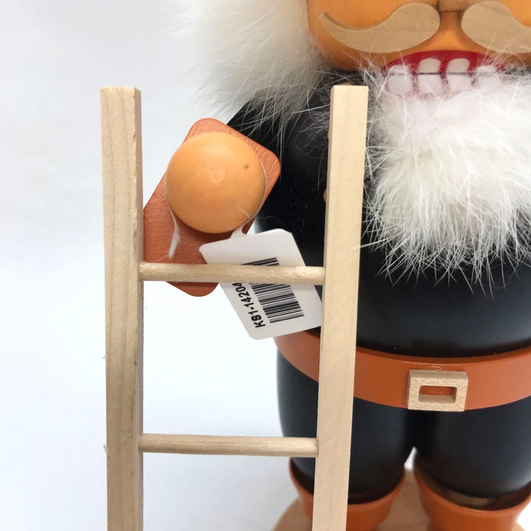 木製 くるみ割り人形 約23cm ドイツ製 ミュラー社 煙突掃除