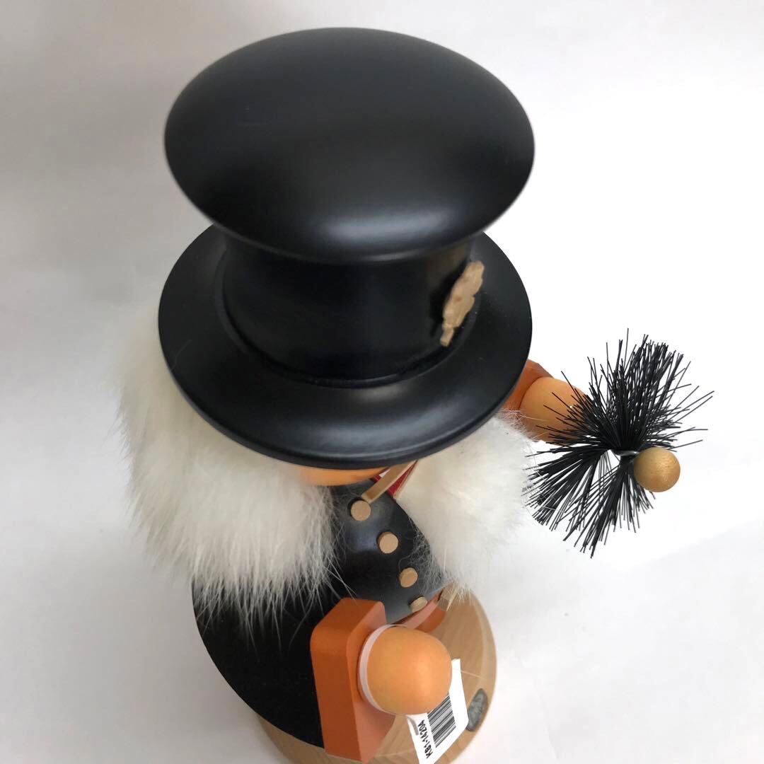 木製 くるみ割り人形 約23cm ドイツ製 ミュラー社 煙突掃除