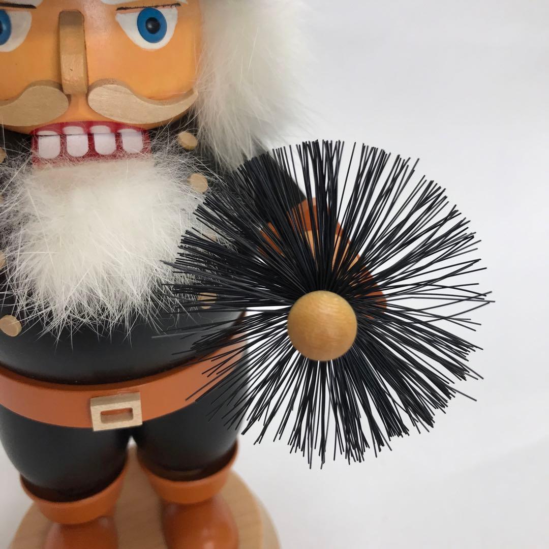 木製 くるみ割り人形 約23cm ドイツ製 ミュラー社 煙突掃除