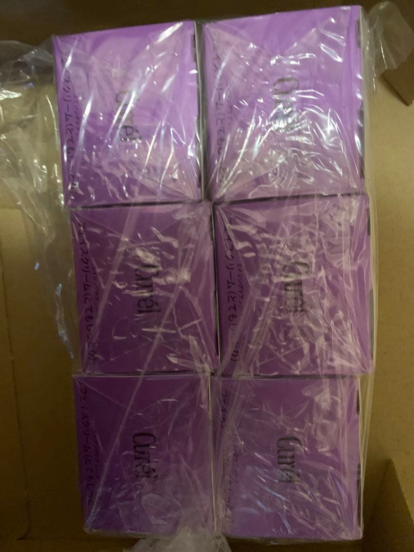 6個セット キュレル フェイス ジェル クリーム エイジングケア とてもしっとり