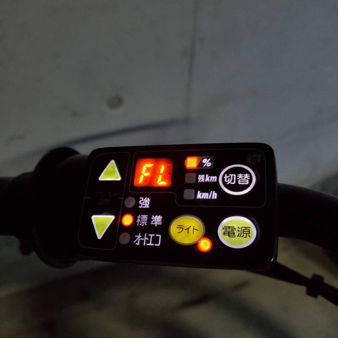 美品 送料込 大容量8.7Ah YAMAHAパスバビー 子供乗せ電動自転車