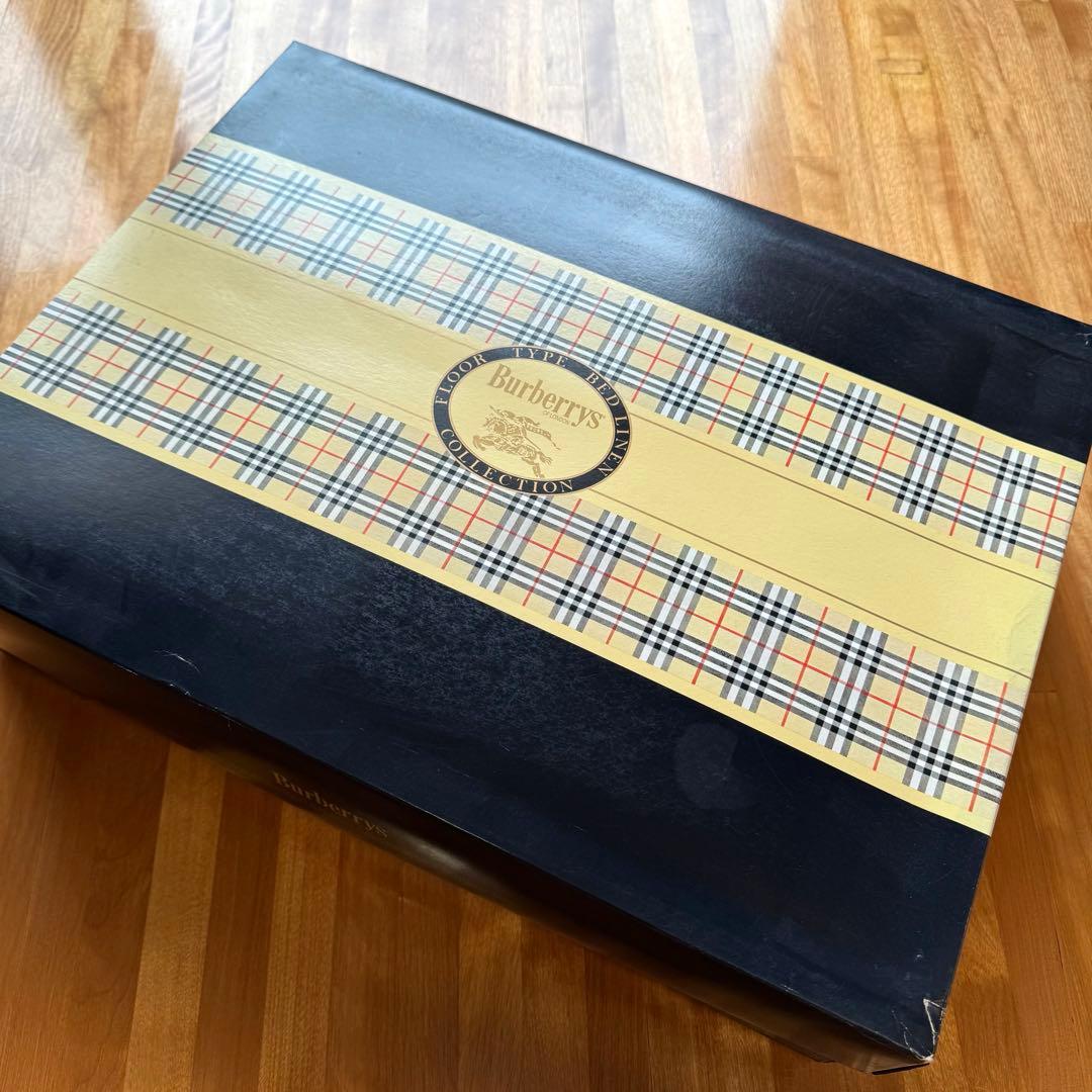 ①未使用 未開封 Burberrys バーバリー ウール100% 純毛布団 正規