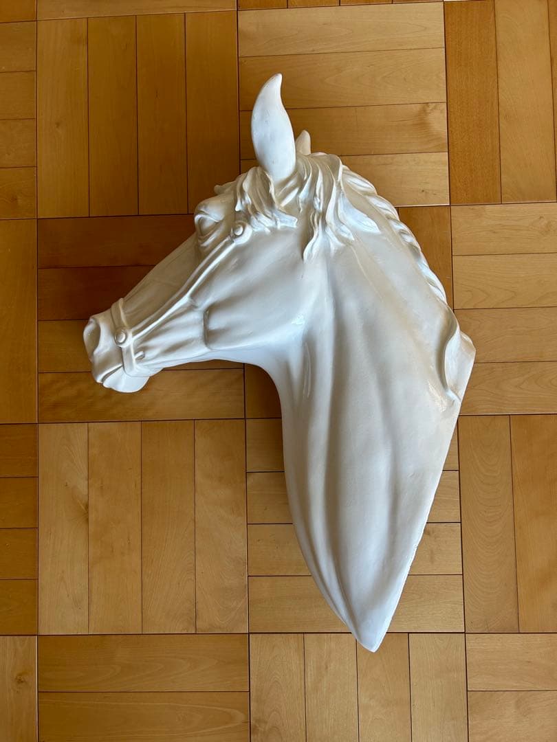 馬 壁掛け オブジェ 飾り 置物 アニマルオブジェ  ホース スカル