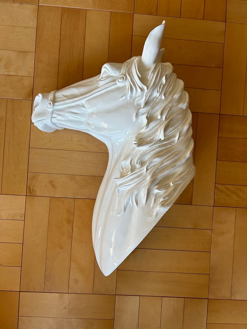 馬 壁掛け オブジェ 飾り 置物 アニマルオブジェ  ホース スカル