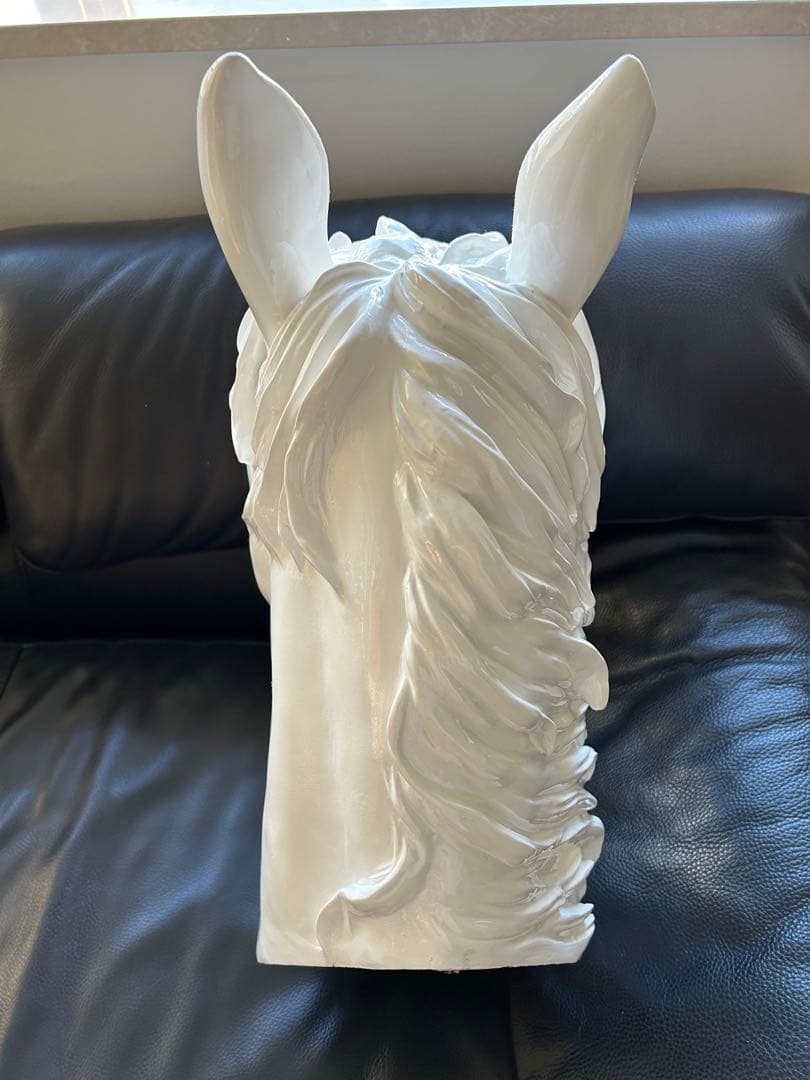 馬 壁掛け オブジェ 飾り 置物 アニマルオブジェ  ホース スカル