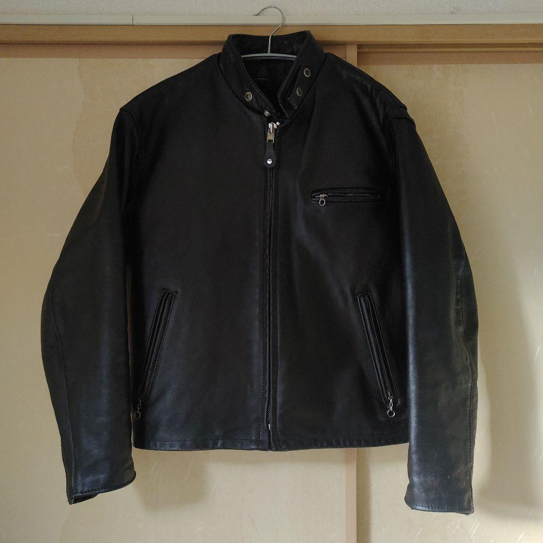 希少 〘極美品〙【44】 3XL Schott 641 シングルライダース